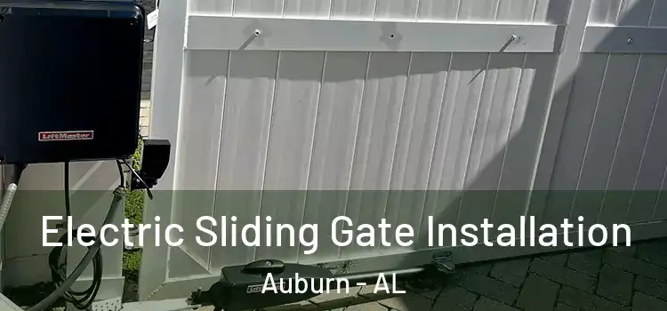 Electric Sliding Gate Installation Auburn - AL